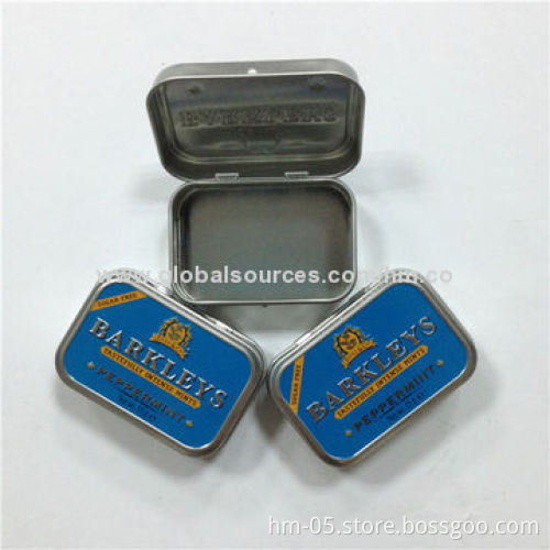 Mint Tin Cans with Environment-friendly Raw Material, Fully Recyclable